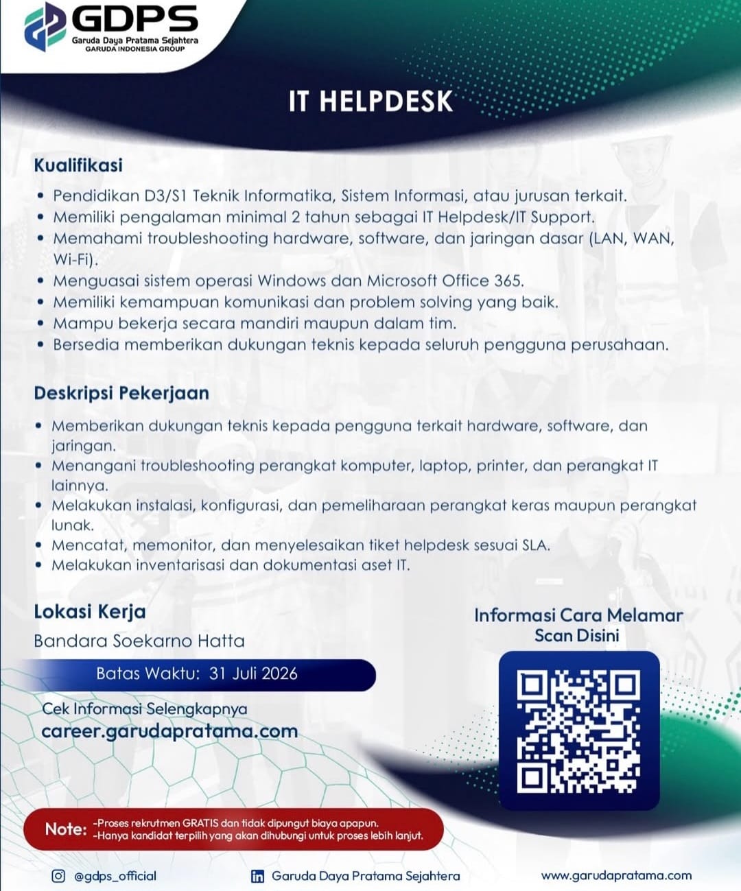 Poster IT HELPDESK